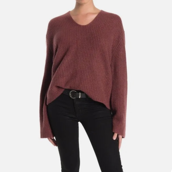 Skull Cashmere Sweaters - Skull Cashmere Wide Sleeve Sweater